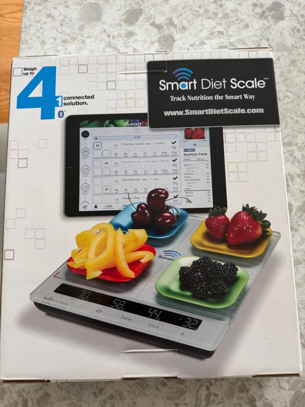 - Silver Smart Kitchen Scale with Bluetooth - Picture 5 of 9